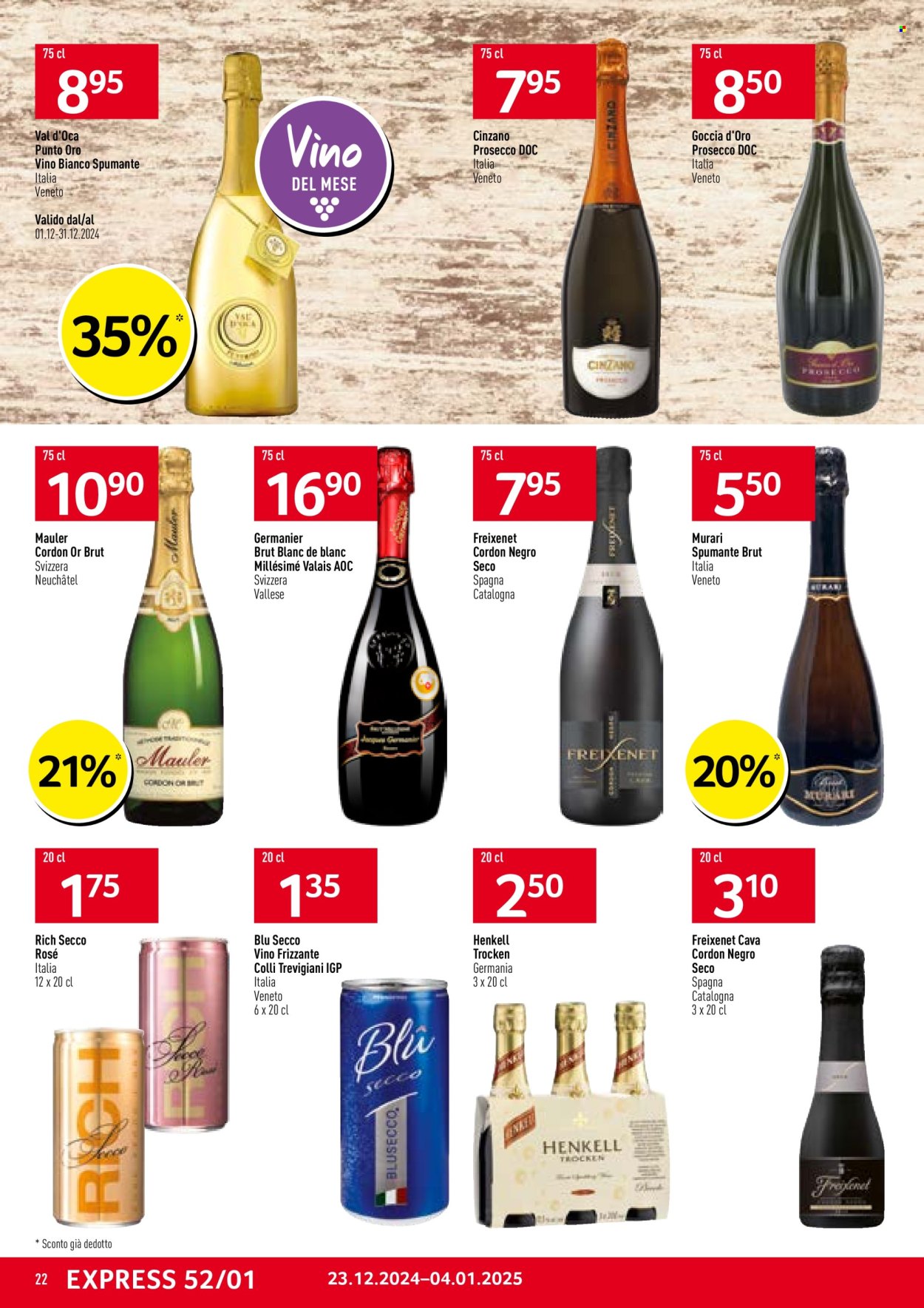 Volantino Prodega - 23.12.2024 - 4.1.2025. Pagina 22