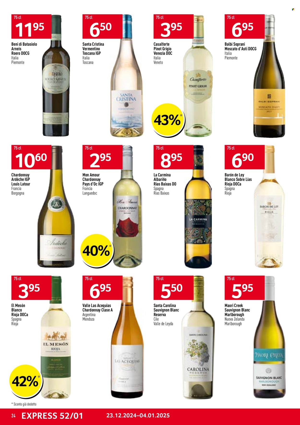 Volantino Prodega - 23.12.2024 - 4.1.2025. Pagina 24