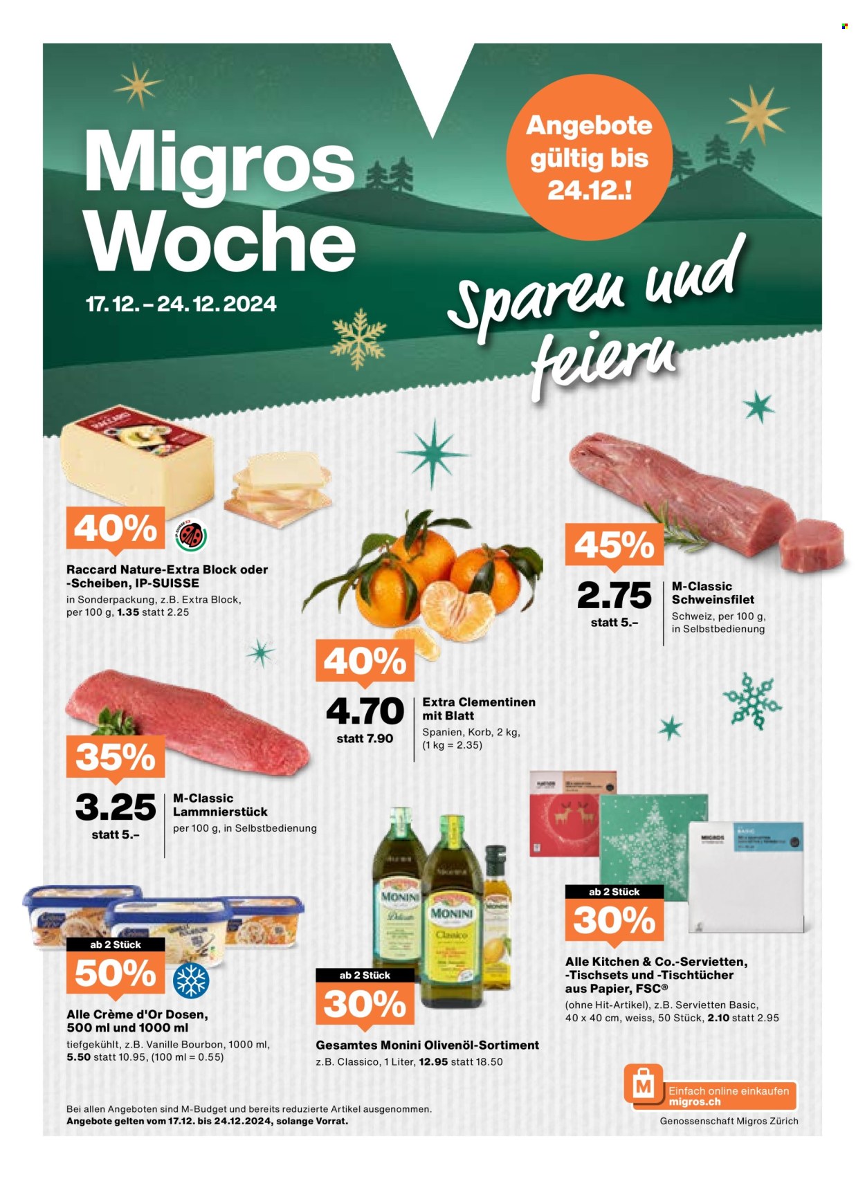 Volantino Migros - 17.12.2024 - 24.12.2024. Pagina 1