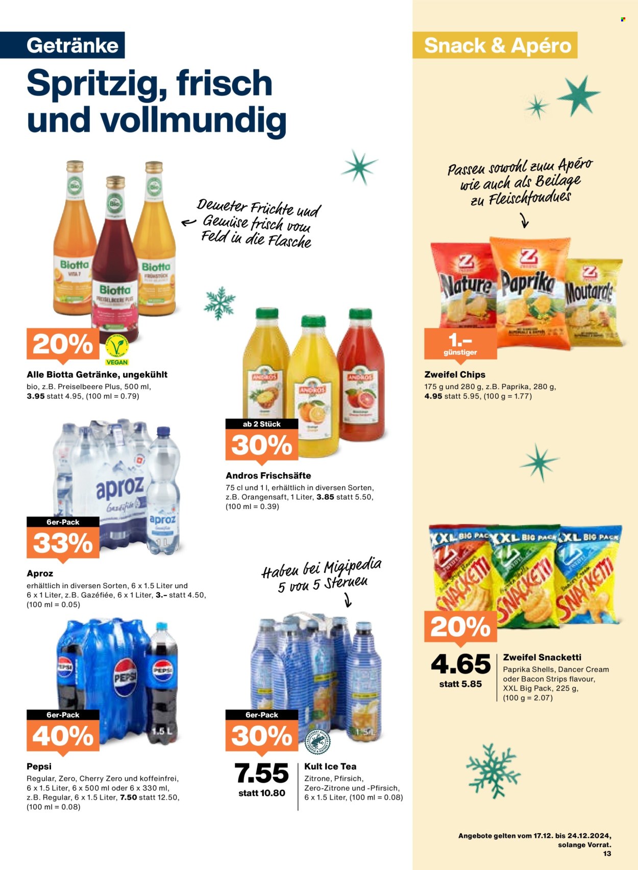 Volantino Migros - 17.12.2024 - 24.12.2024. Pagina 13