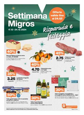 Volantino Migros - 17.12.2024 - 24.12.2024.