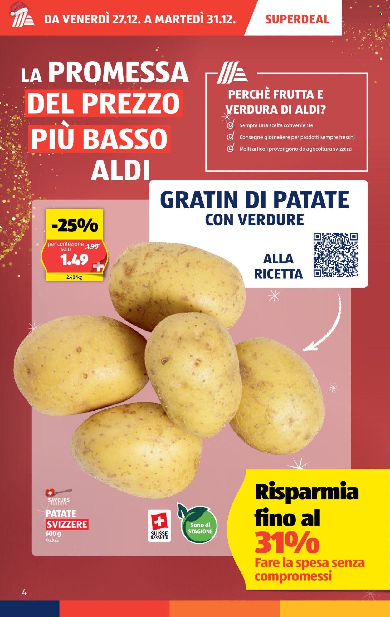 Catalogue Aldi - 27.12.2024 - 31.12.2024. Page 4