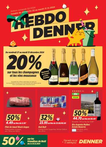 Catalogue Denner - 22.12.2024 - 31.12.2024.