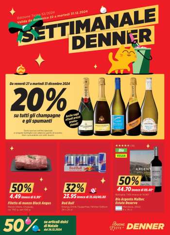 Volantino Denner - 22.12.2024 - 31.12.2024.