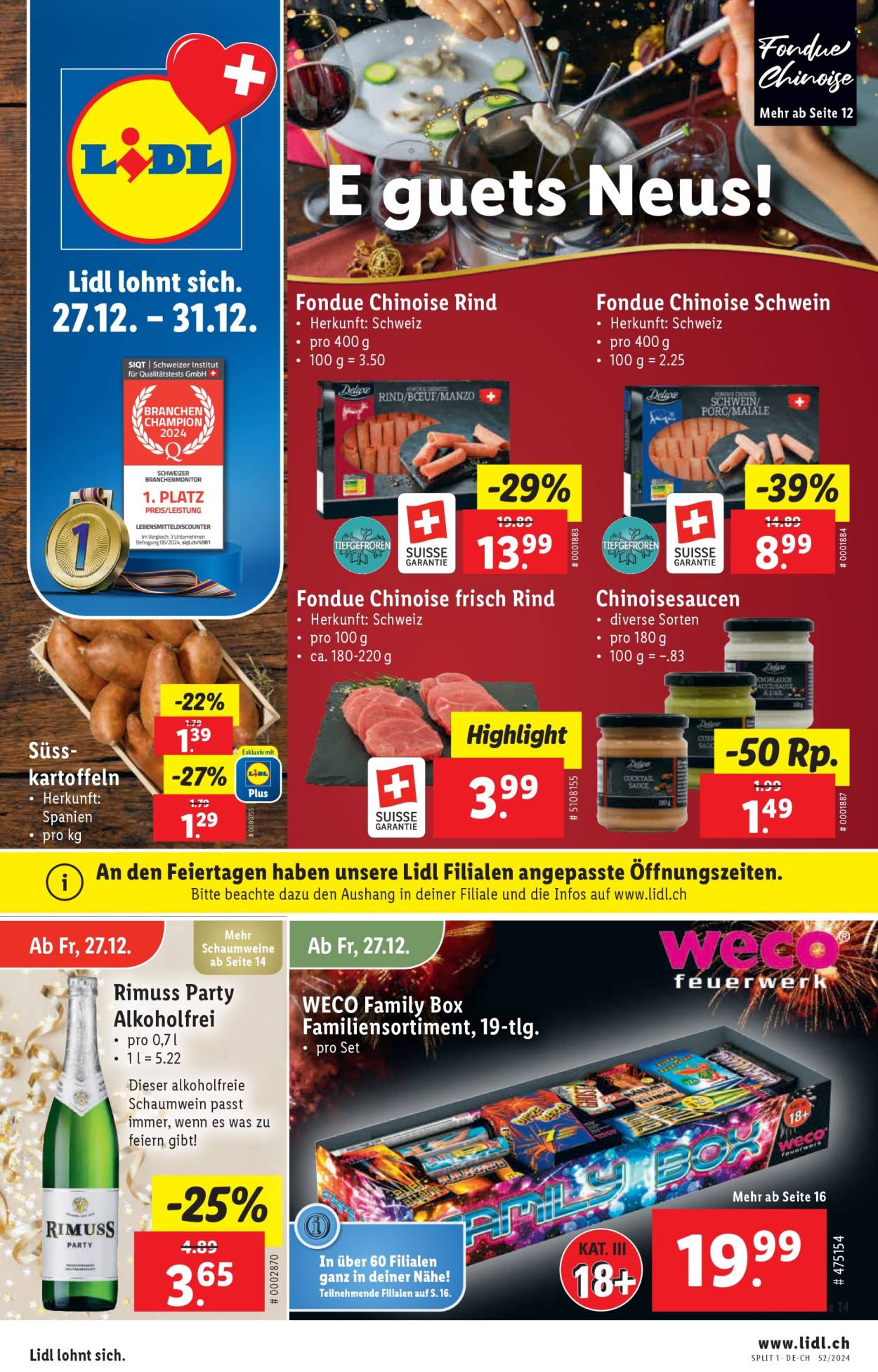 Volantino Lidl - 27.12.2024 - 31.12.2024. Pagina 1