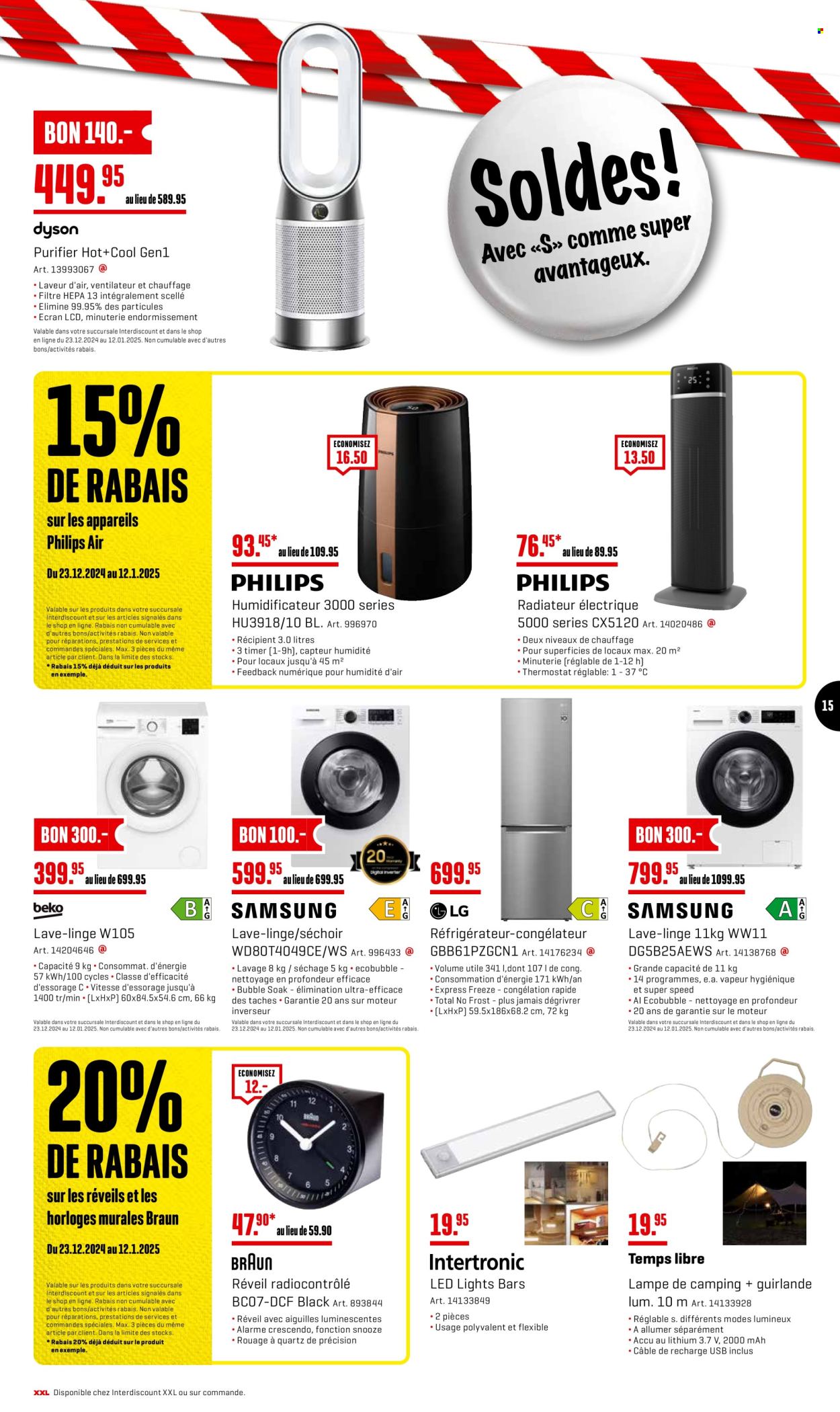 Prospekt Interdiscount - 23.12.2024 - 12.1.2025. Seite 15