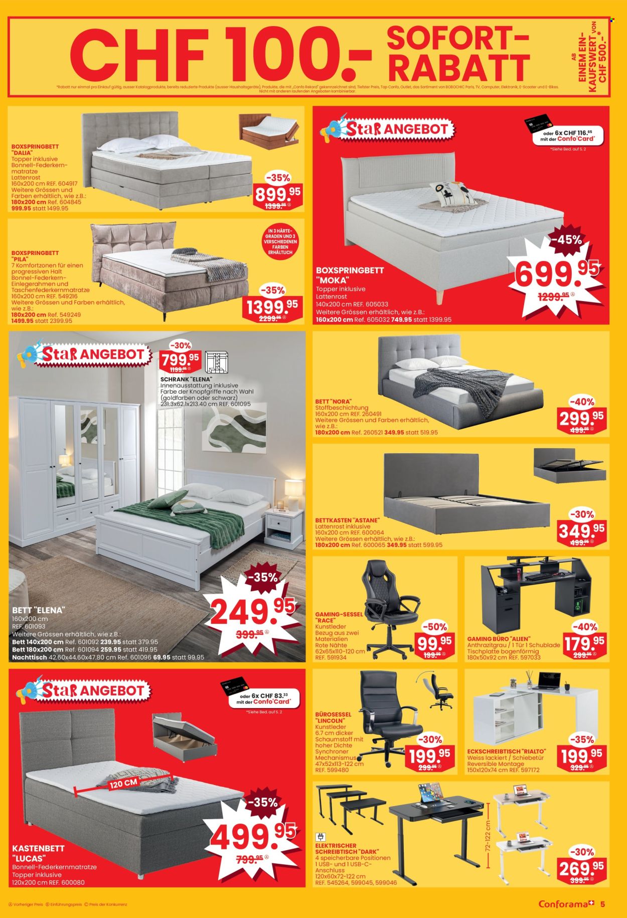 Volantino Conforama - 24.12.2024 - 6.1.2025. Pagina 5