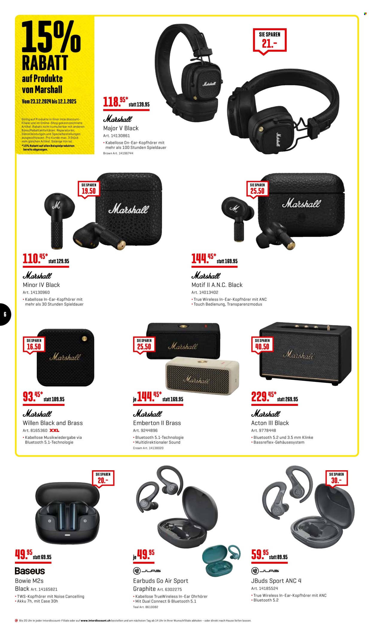 Catalogue Interdiscount - 23.12.2024 - 12.1.2025. Page 6