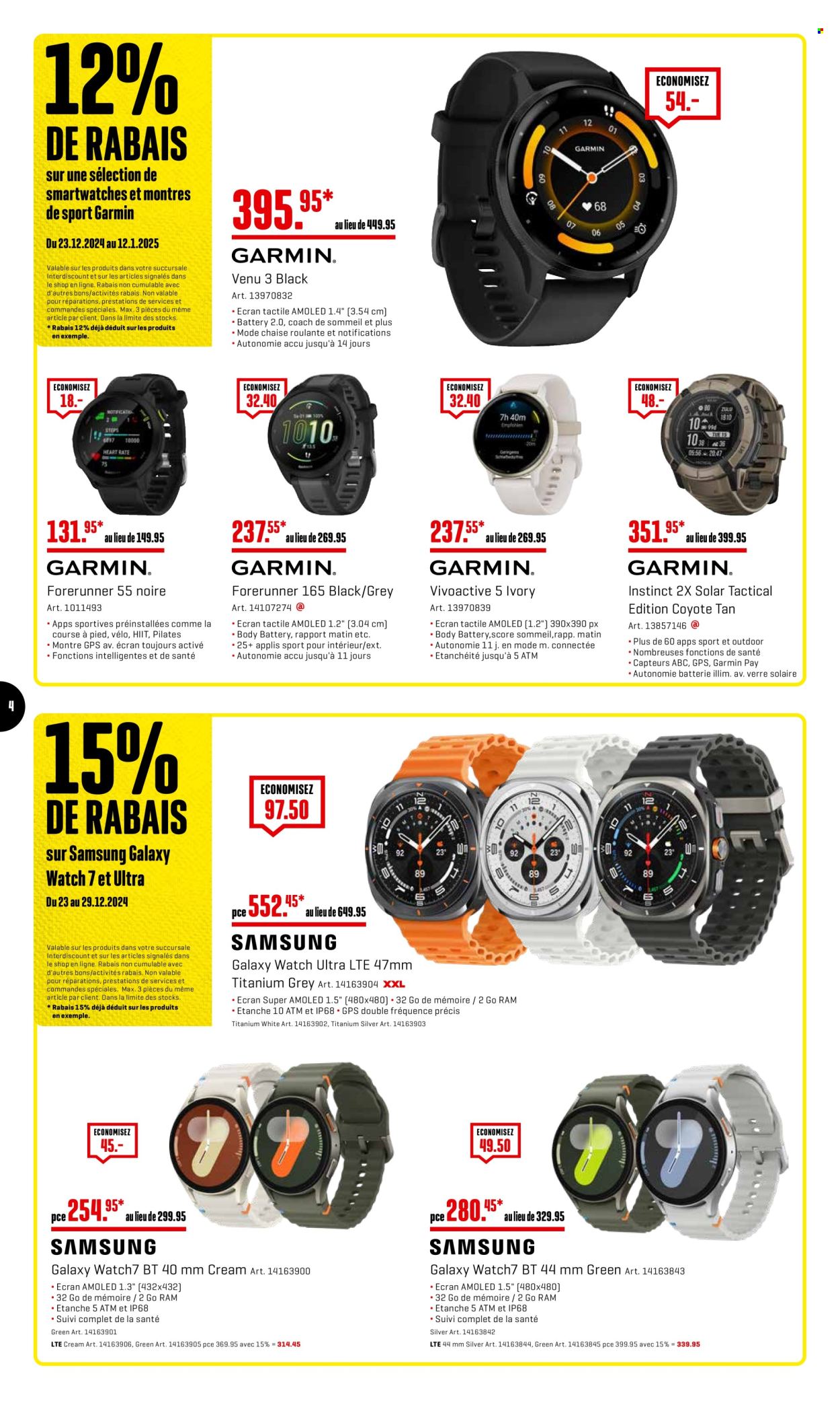 Prospekt Interdiscount - 23.12.2024 - 12.1.2025. Seite 4