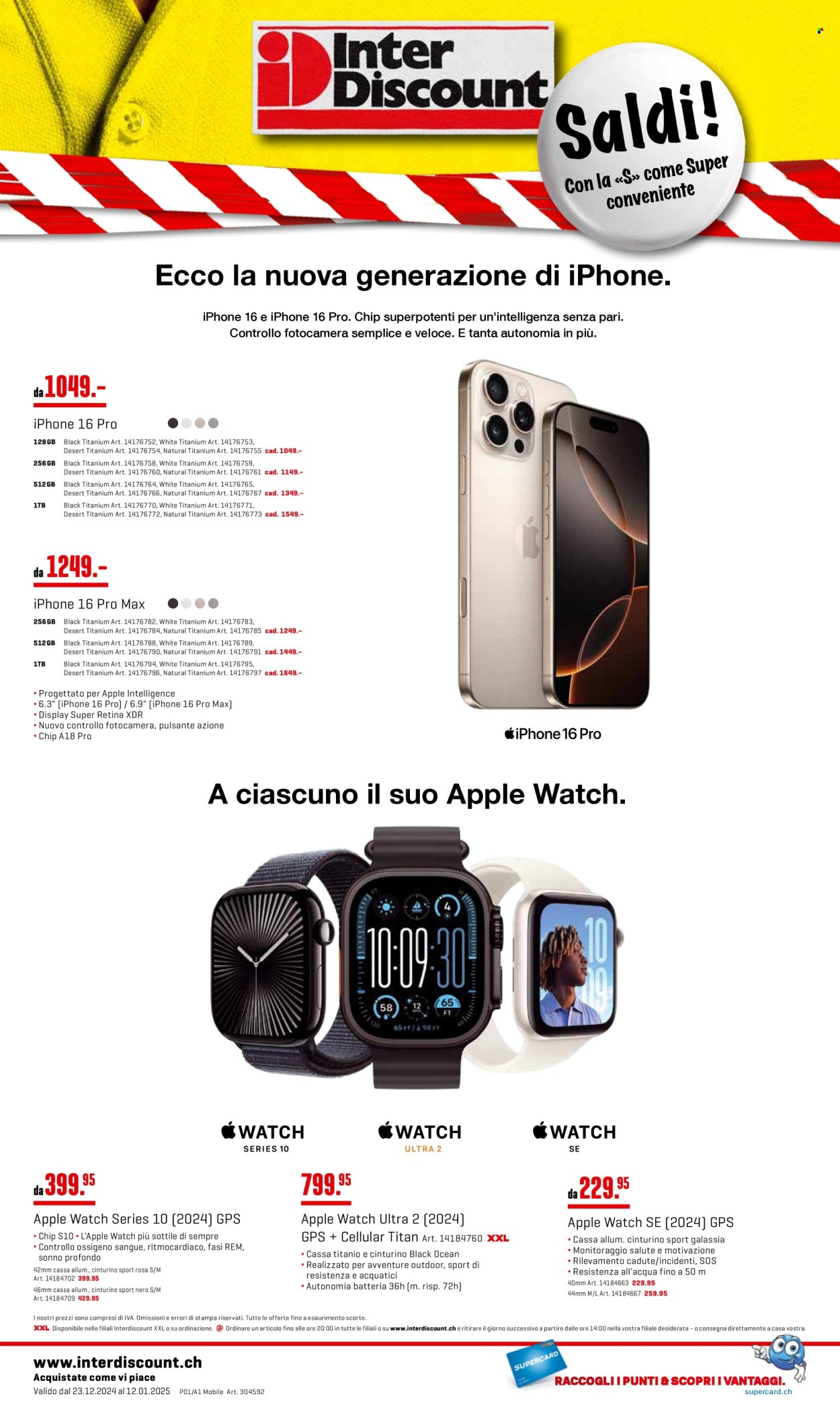 Prospekt Interdiscount - 23.12.2024 - 12.1.2025. Seite 8