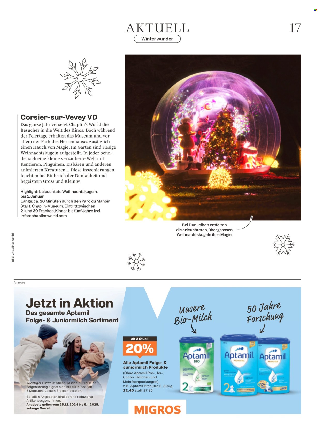 Catalogue Migros. Page 17