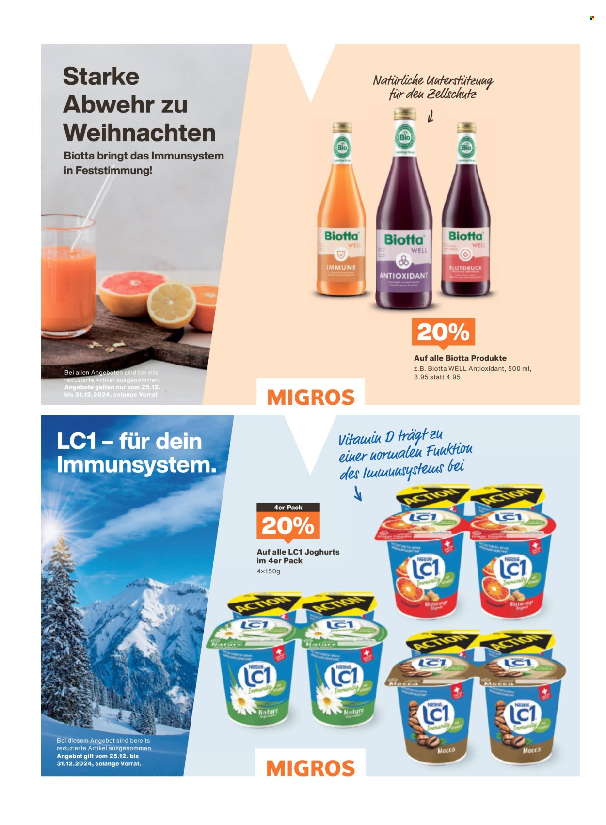 Catalogue Migros. Page 20