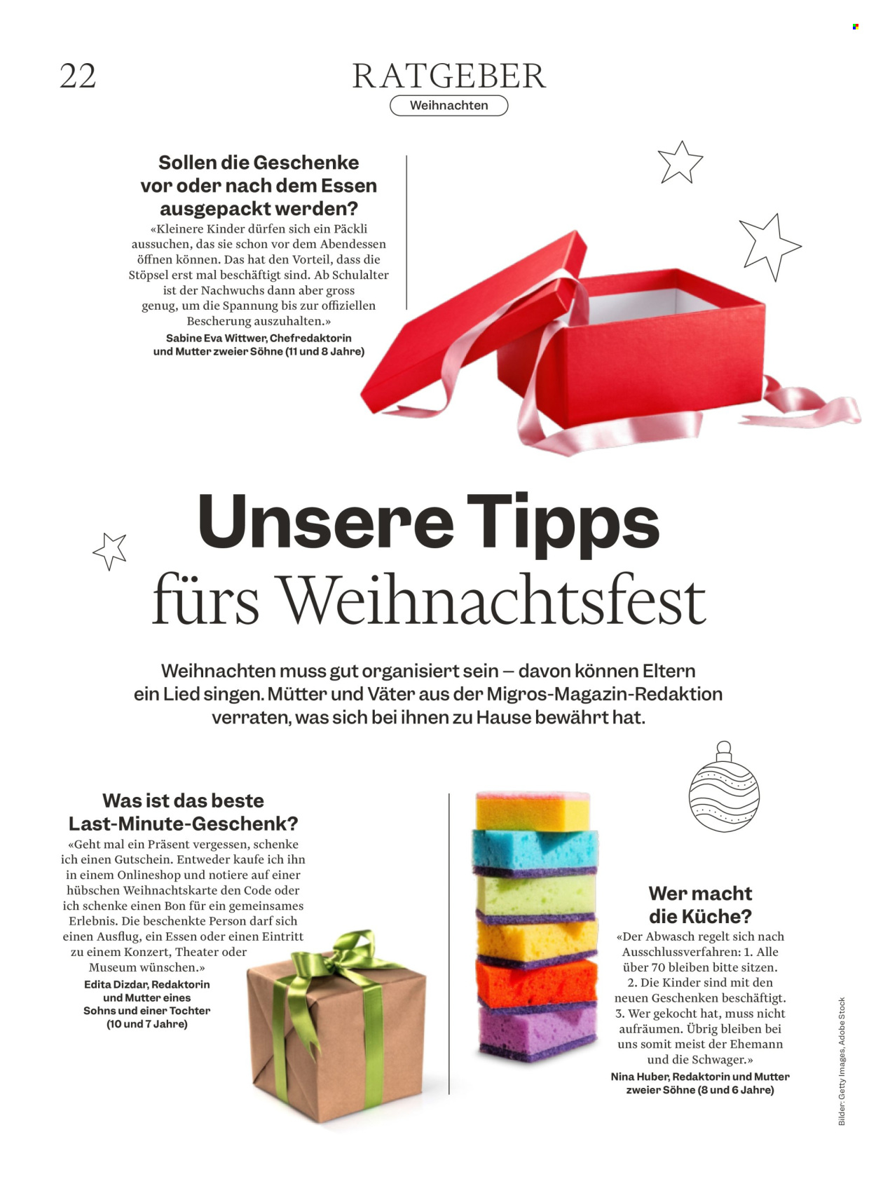 Catalogue Migros. Page 22