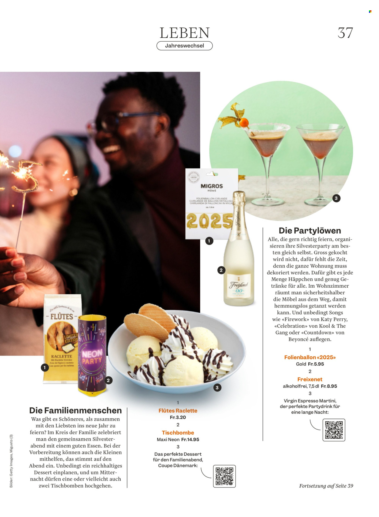 Catalogue Migros. Page 37