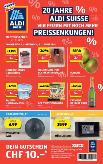 Catalogue Aldi - 2.1.2025 - 8.1.2025.