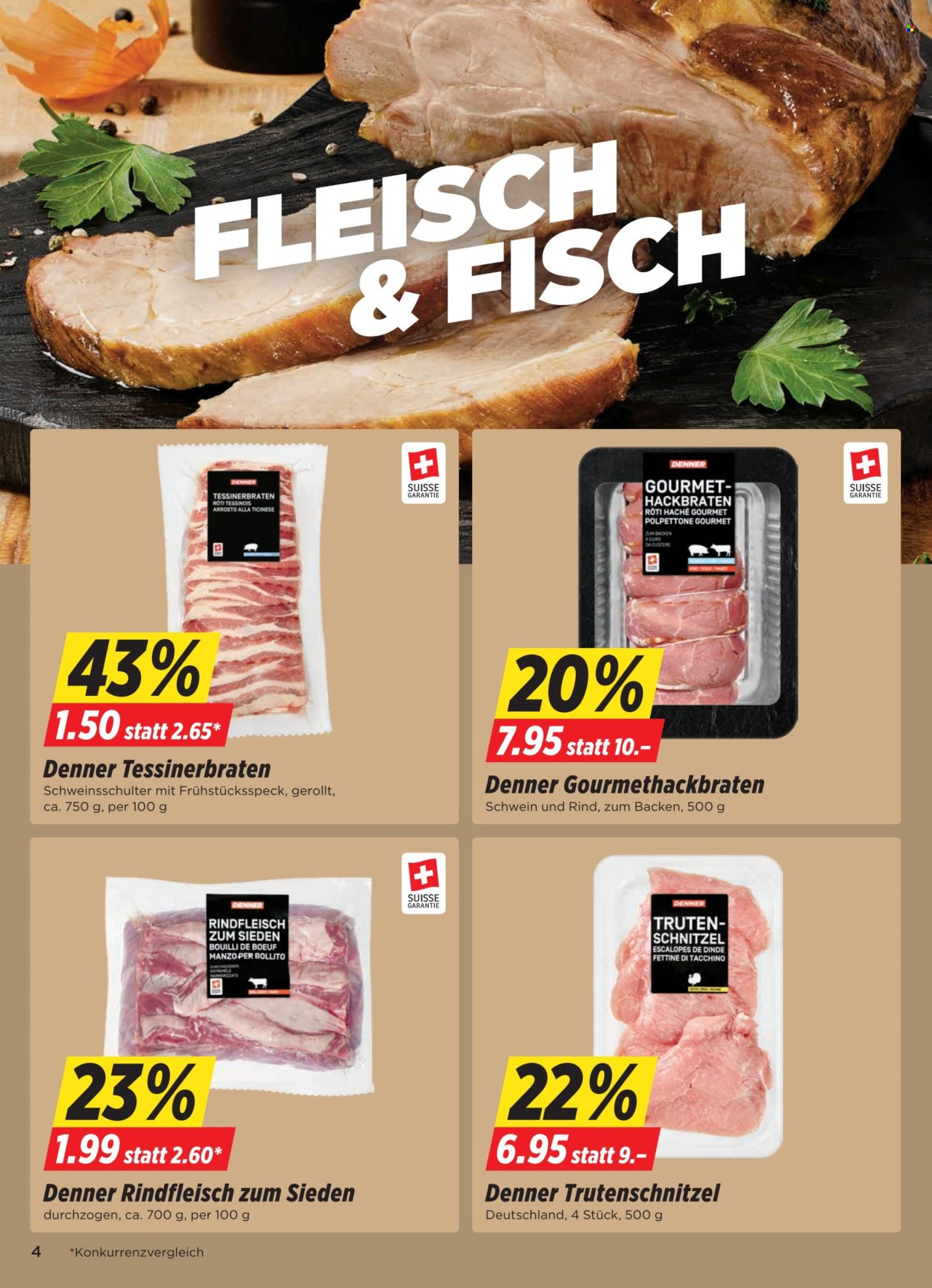 Prospekt Denner - 29.12.2024 - 6.1.2025. Seite 4