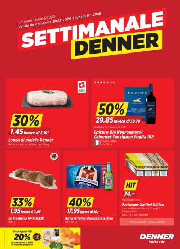 Catalogue Denner - 29.12.2024 - 6.1.2025.