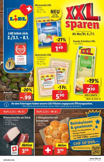 Catalogue Lidl - 2.1.2025 - 8.1.2025.
