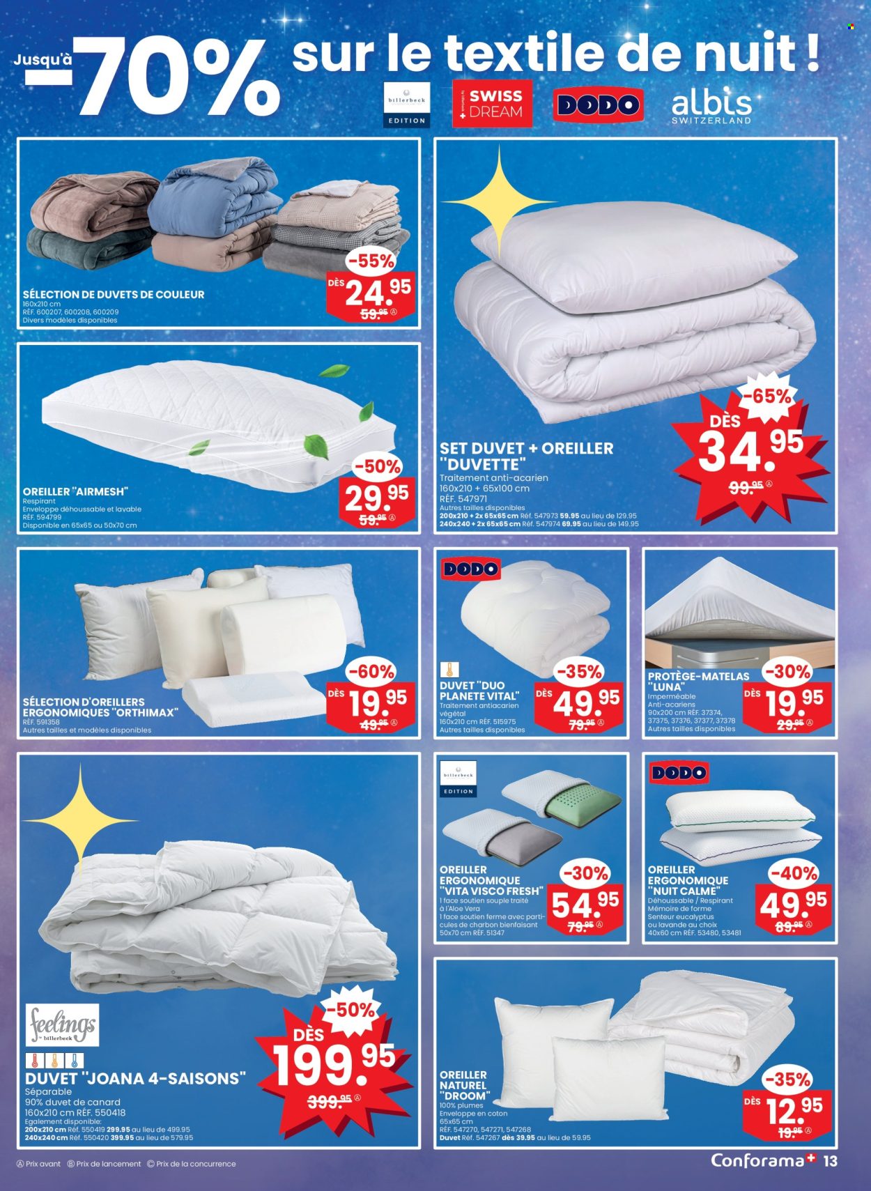 Volantino Conforama - 29.12.2024 - 13.1.2025. Pagina 13