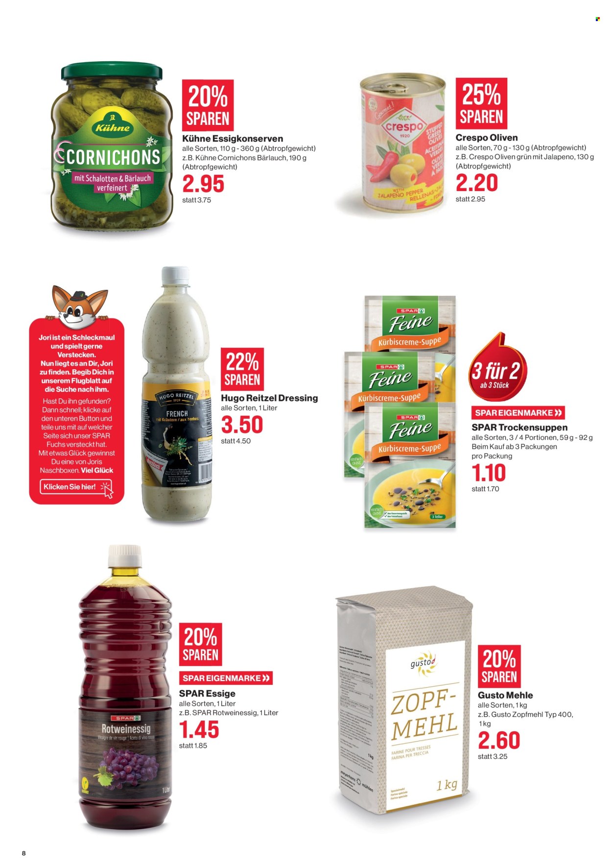 Prospekt SPAR - 2.1.2025 - 8.1.2025. Seite 8