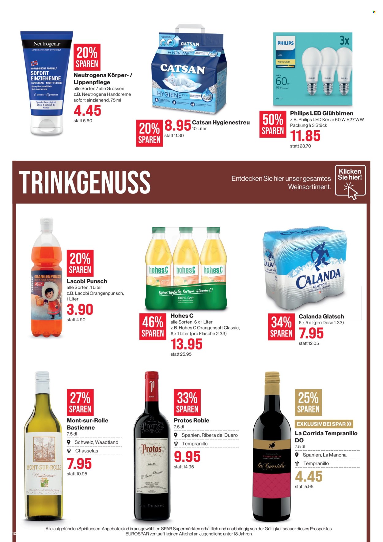 Prospekt SPAR - 2.1.2025 - 8.1.2025. Seite 10