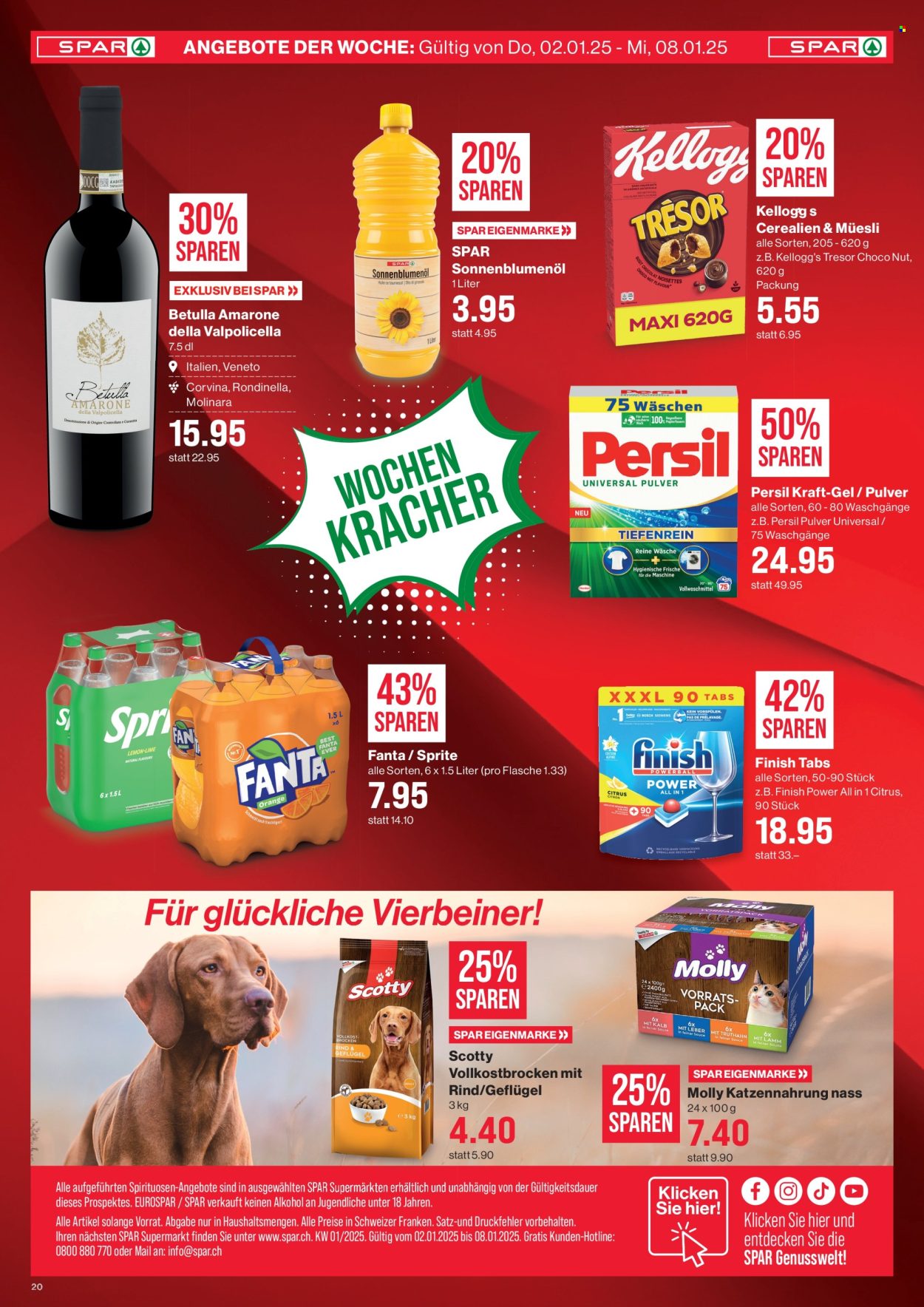 Prospekt SPAR - 2.1.2025 - 8.1.2025. Seite 20