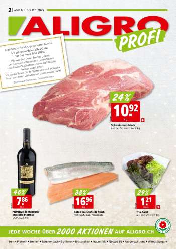 Volantino ALIGRO - 6.1.2025 - 11.1.2025.