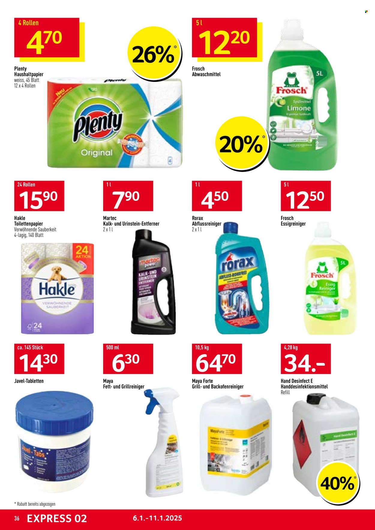 Volantino Prodega - 6.1.2025 - 11.1.2025. Pagina 36