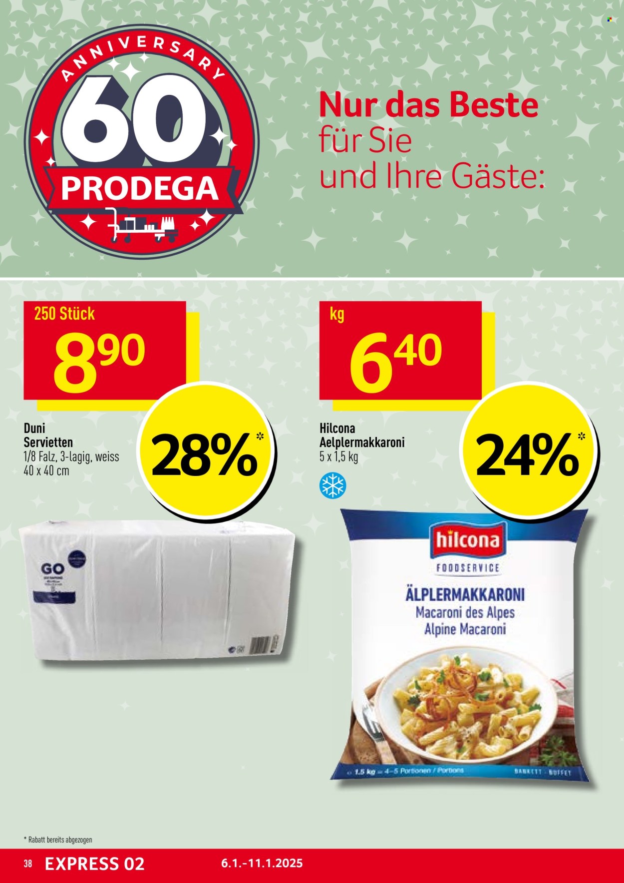 Volantino Prodega - 6.1.2025 - 11.1.2025. Pagina 38