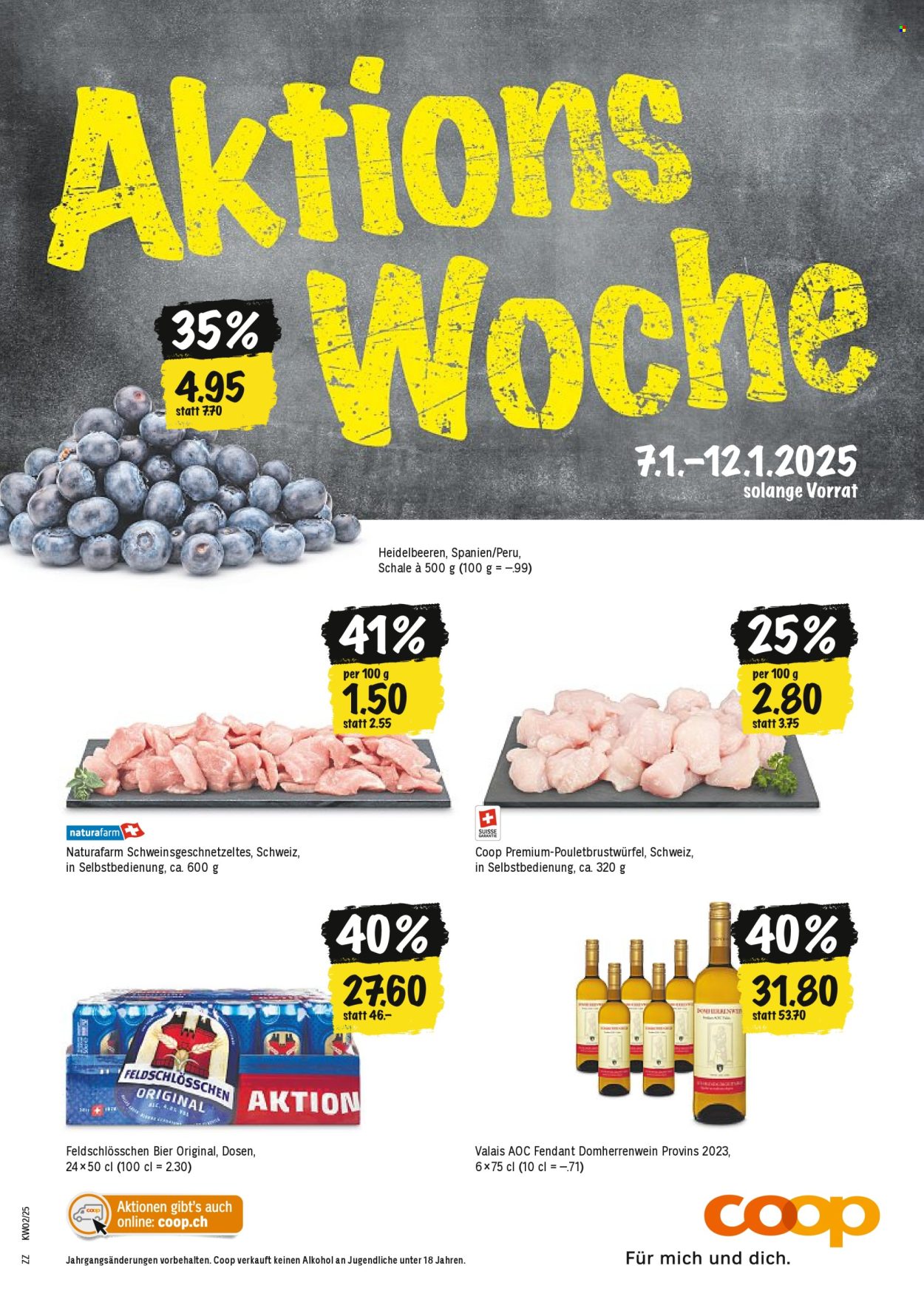 Prospekt Coop - 7.1.2025 - 12.1.2025. Seite 1