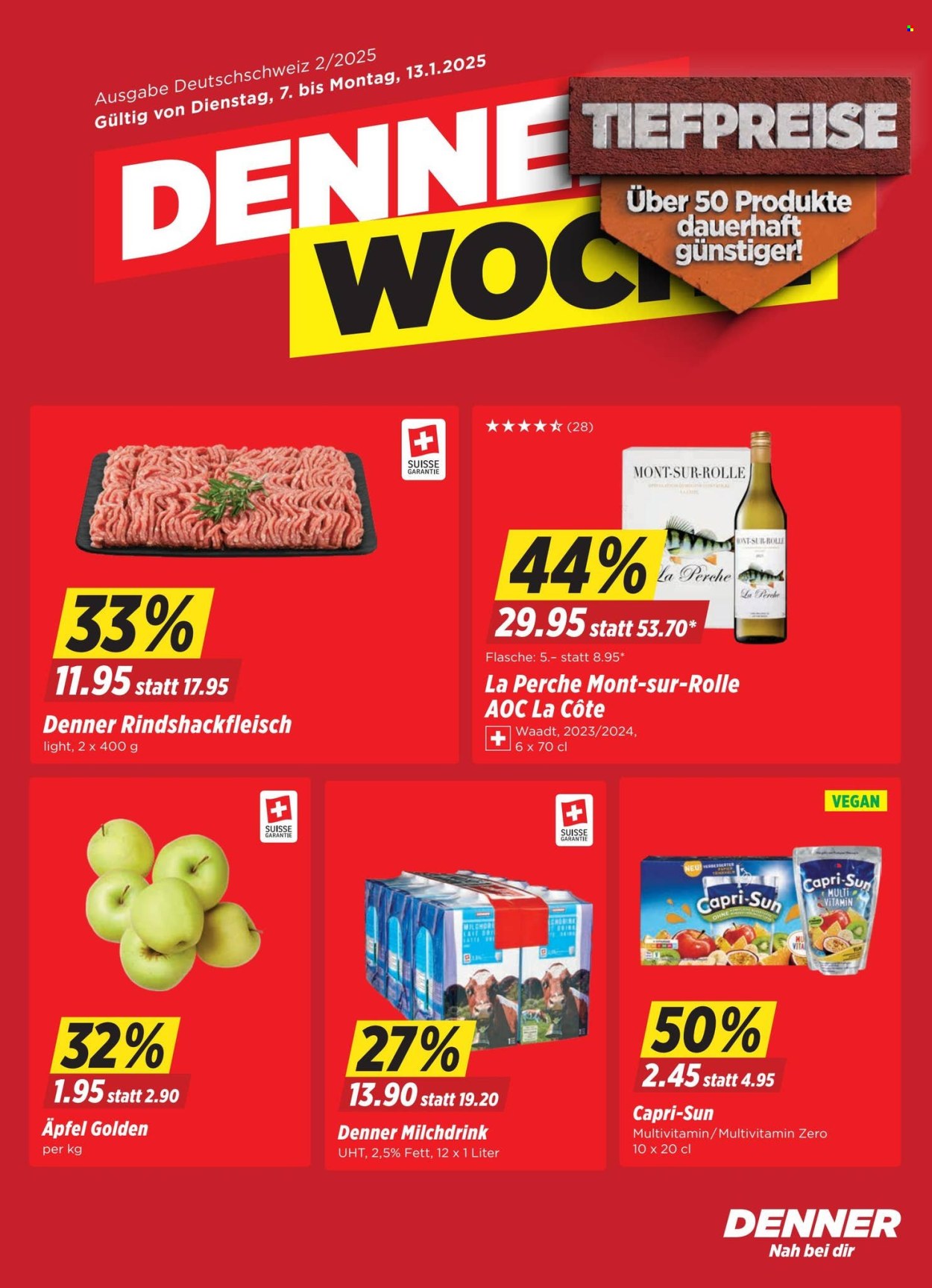 Volantino Denner - 7.1.2025 - 13.1.2025. Pagina 1