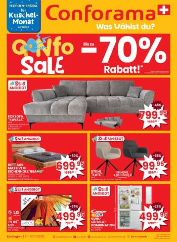 Catalogue Conforama - 7.1.2025 - 20.1.2025.