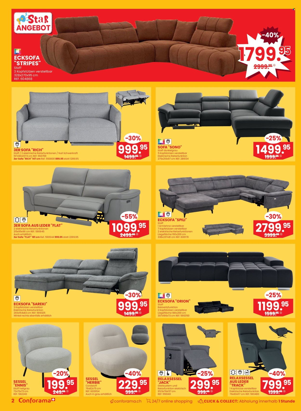 Prospekt Conforama - 7.1.2025 - 20.1.2025. Seite 2
