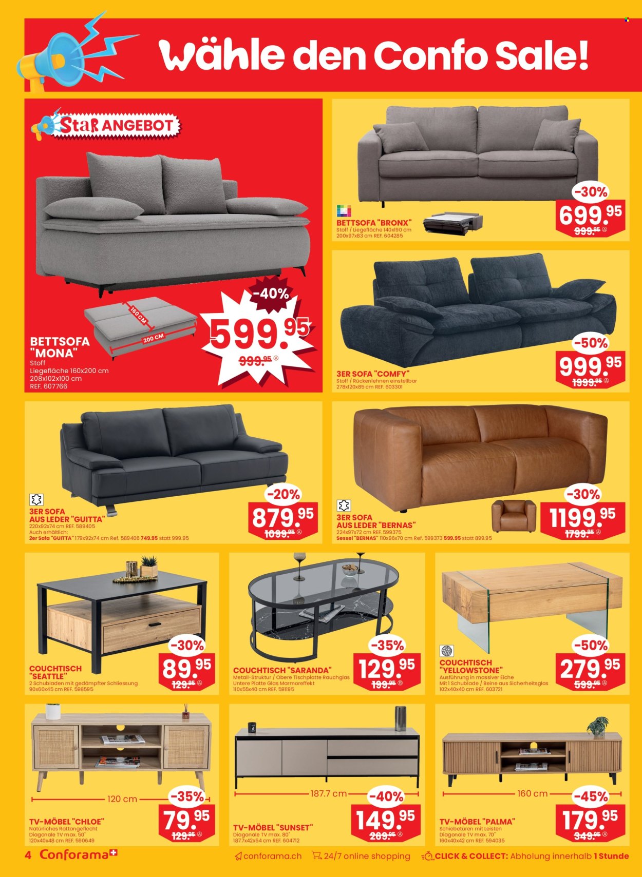 Prospekt Conforama - 7.1.2025 - 20.1.2025. Seite 4