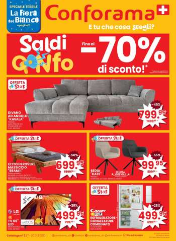 Catalogue Conforama - 7.1.2025 - 20.1.2025.