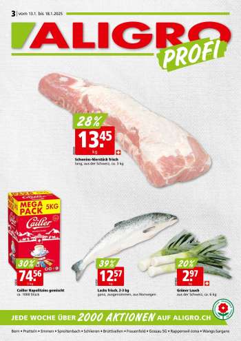 Prospekte ALIGRO - 13.1.2025 - 18.1.2025.