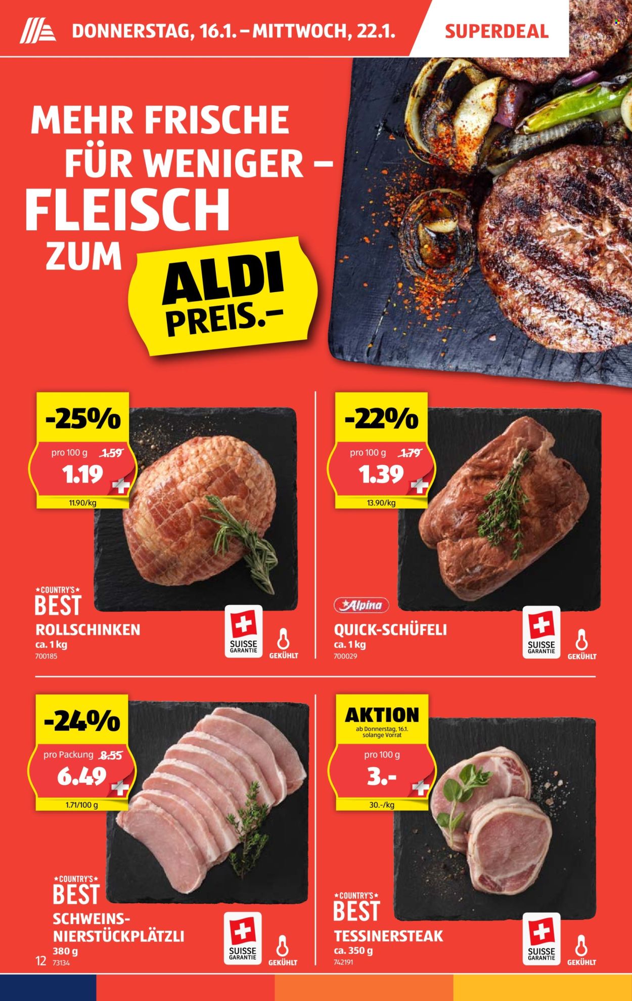 Catalogue Aldi - 16.1.2025 - 22.1.2025. Page 12