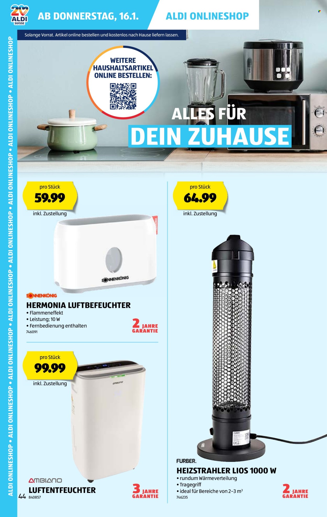 Catalogue Aldi - 16.1.2025 - 22.1.2025. Page 44