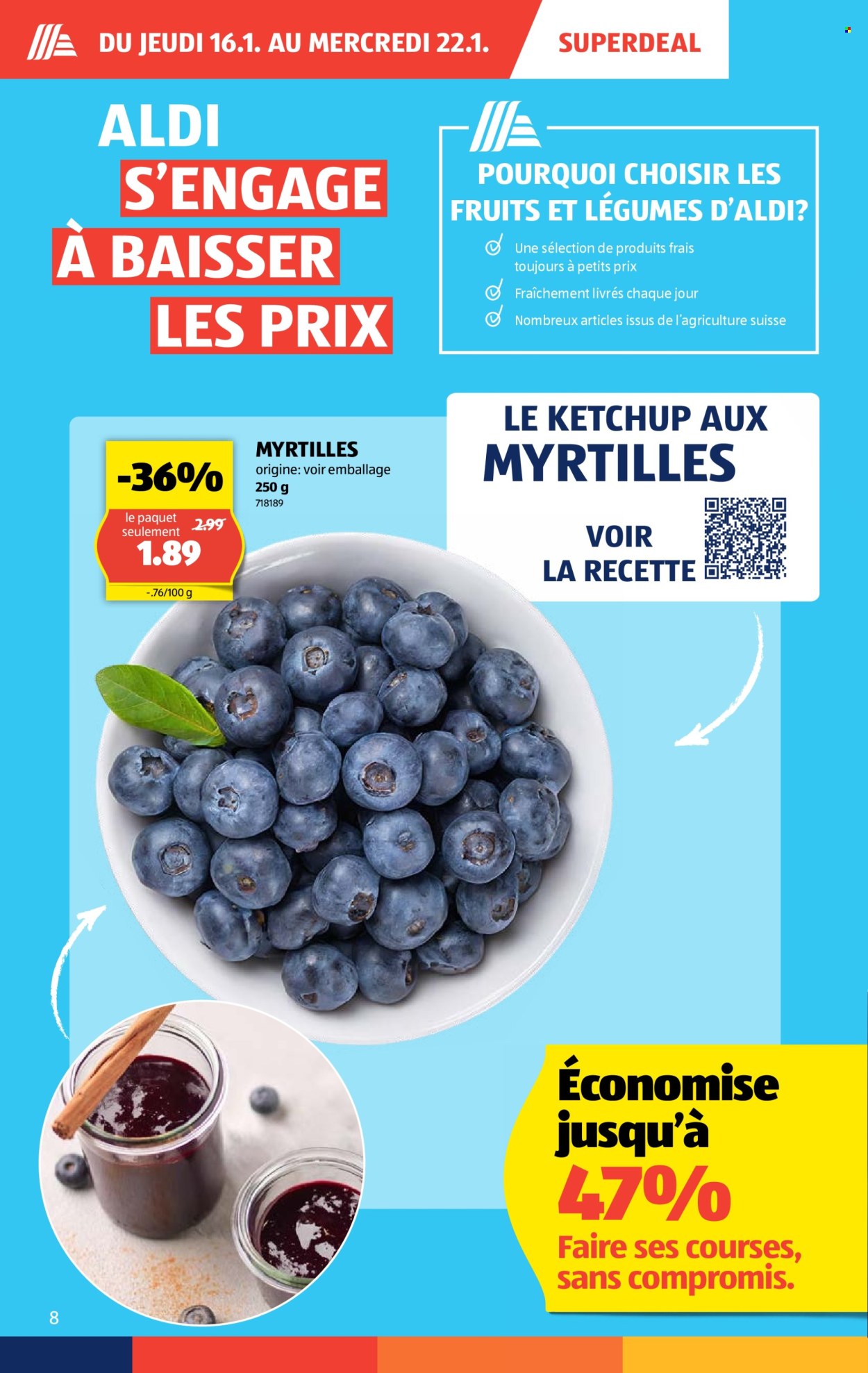Volantino Aldi - 16.1.2025 - 22.1.2025. Pagina 8