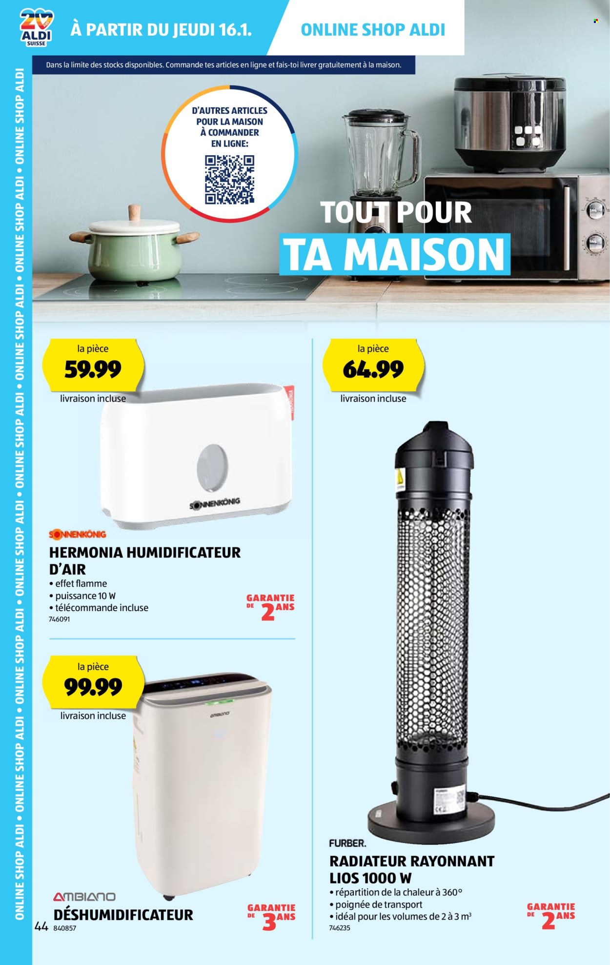 Volantino Aldi - 16.1.2025 - 22.1.2025. Pagina 44