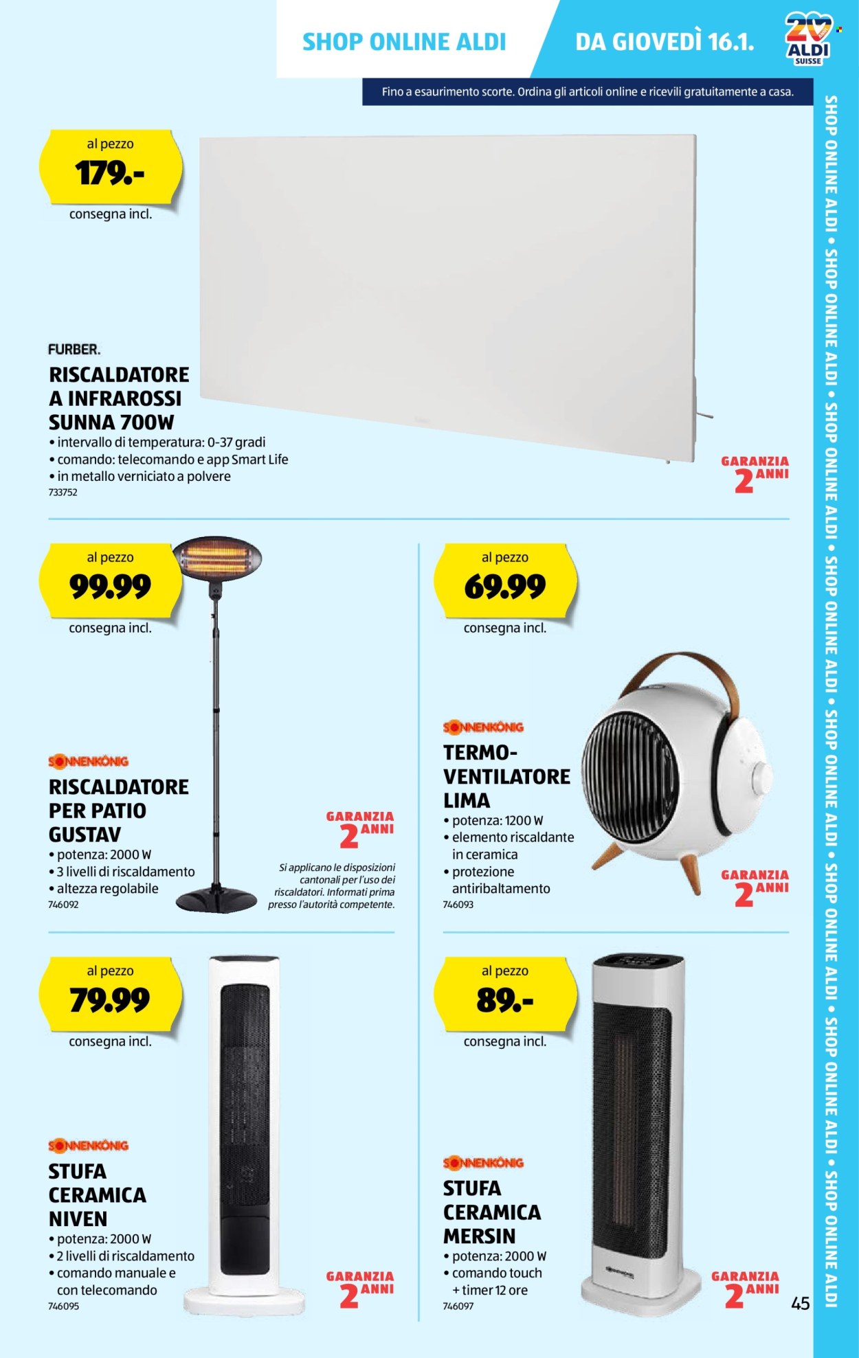 Volantino Aldi - 16.1.2025 - 22.1.2025. Pagina 45