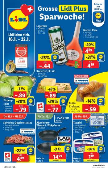 Catalogue Lidl - 16.1.2025 - 22.1.2025.