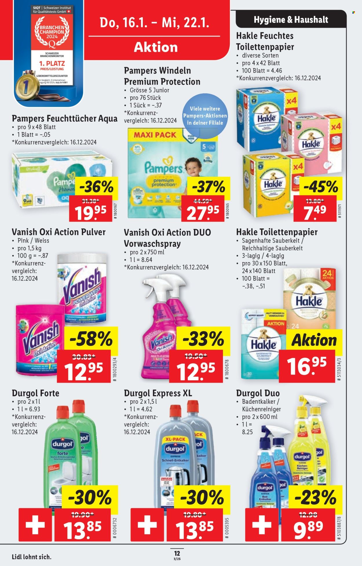 Catalogue Lidl - 16.1.2025 - 22.1.2025. Page 12