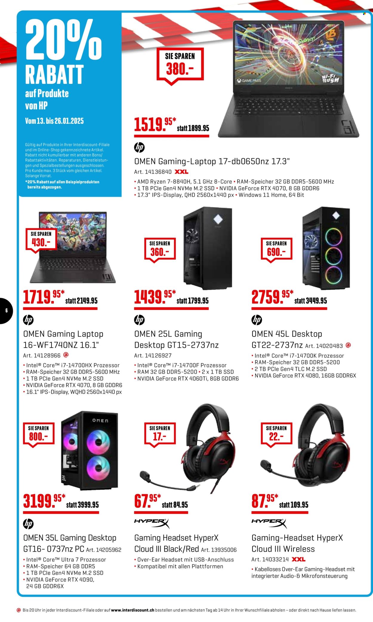 Volantino Interdiscount - 13.1.2025 - 26.1.2025. Pagina 6