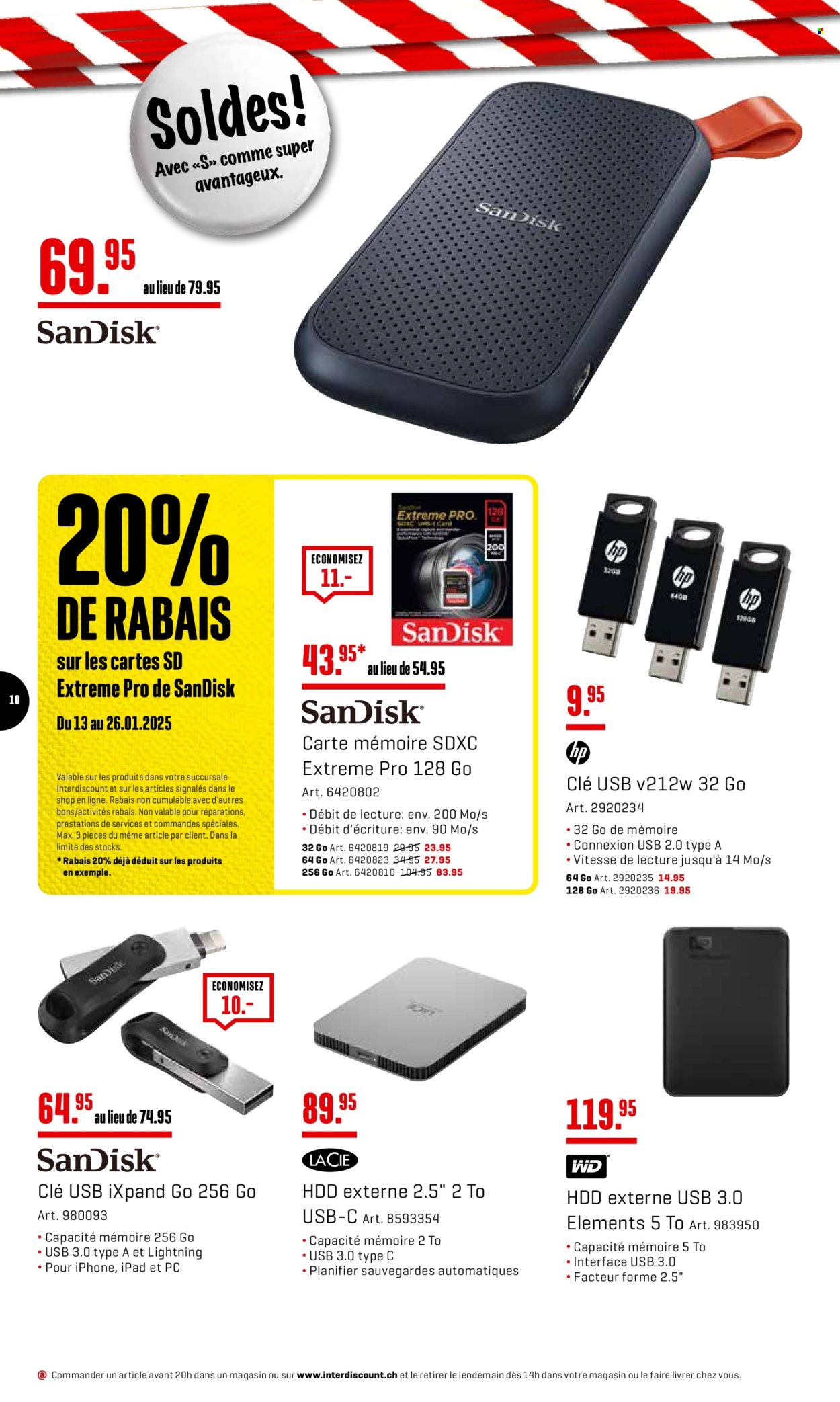 Prospekt Interdiscount - 13.1.2025 - 26.1.2025. Seite 10