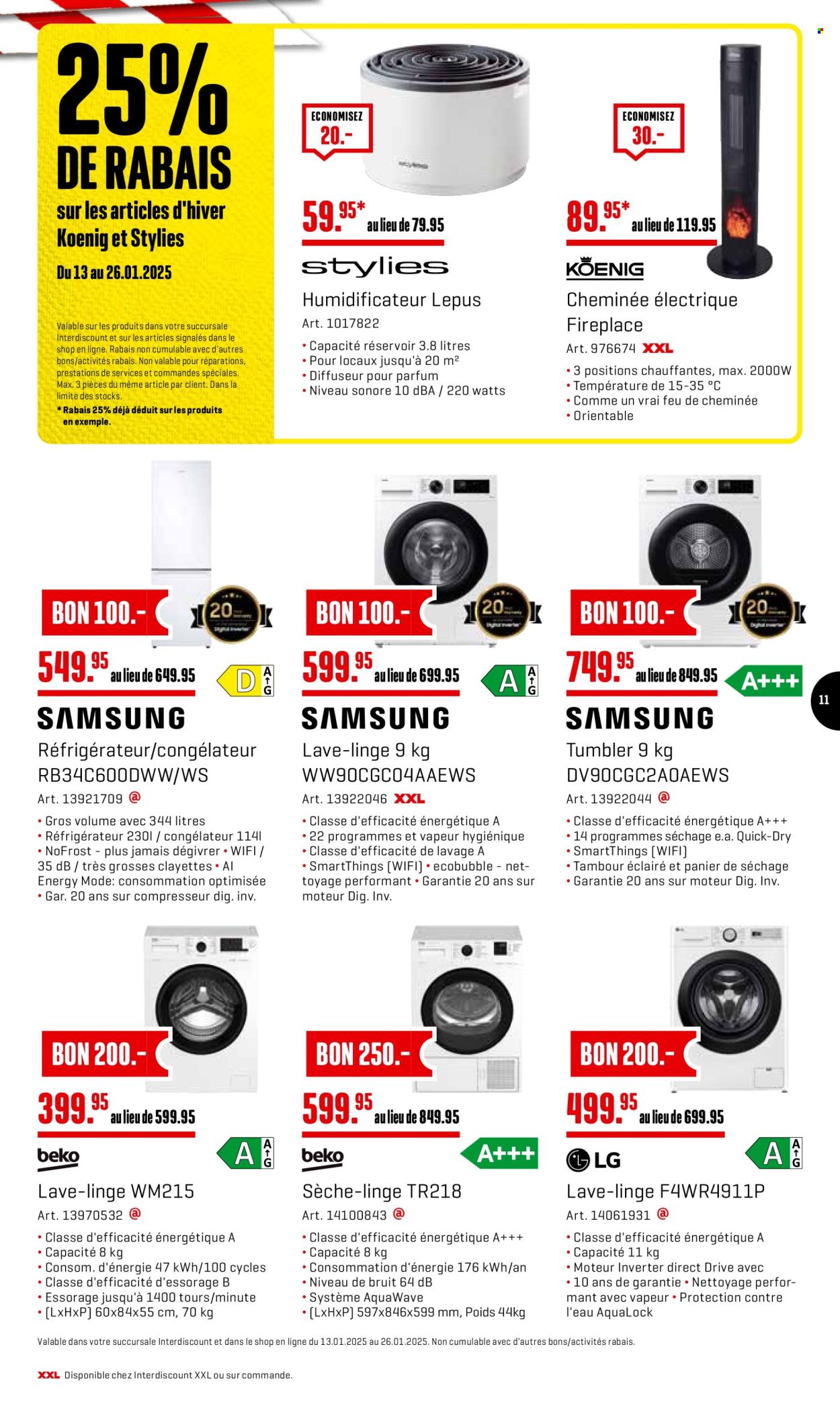 Prospekt Interdiscount - 13.1.2025 - 26.1.2025. Seite 11
