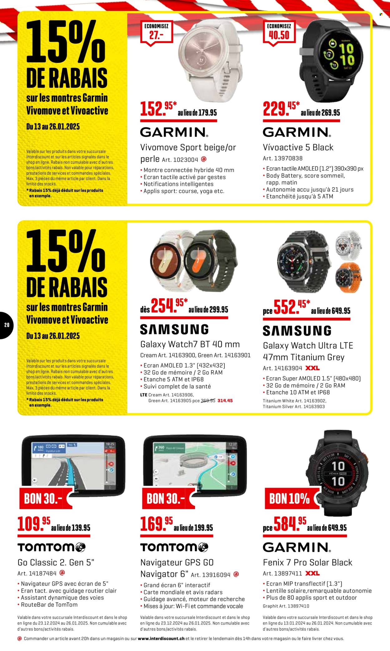 Prospekt Interdiscount - 13.1.2025 - 26.1.2025. Seite 20