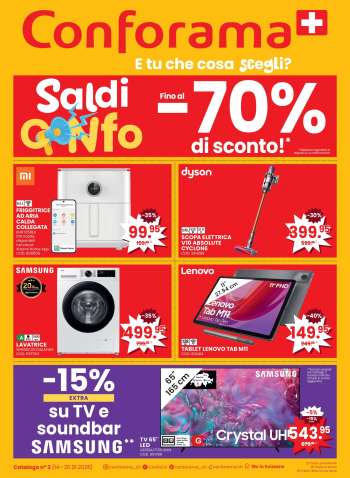 Volantino Conforama - 14.1.2025 - 20.1.2025.