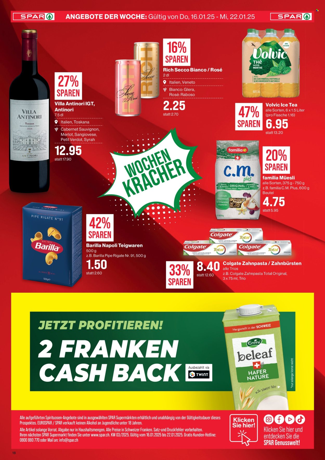 Volantino SPAR - 16.1.2025 - 22.1.2025. Pagina 18
