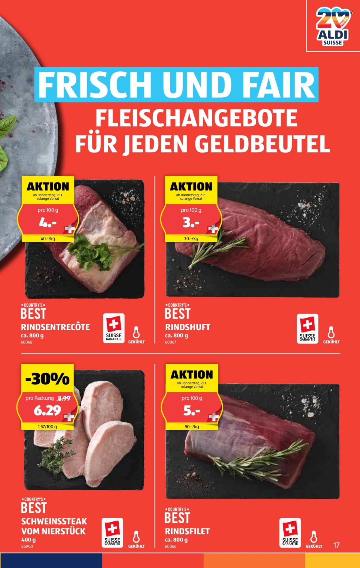 Volantino Aldi - 23.1.2025 - 29.1.2025. Pagina 17